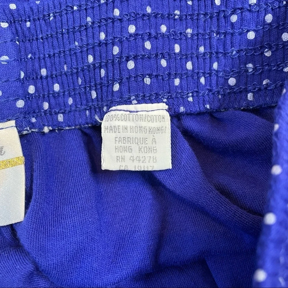 VINTAGE 80s-90s Marisa Christina‎ Mom Shorts Culottes Polka Dot Medium Pull On